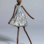 La Révérence : 30 cms x 17 cms x 14 cms